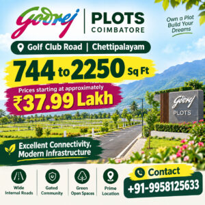 Godrej Plots Coimbatore Layout Plan