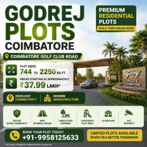 Godrej Plots Coimbatore Layout Plan